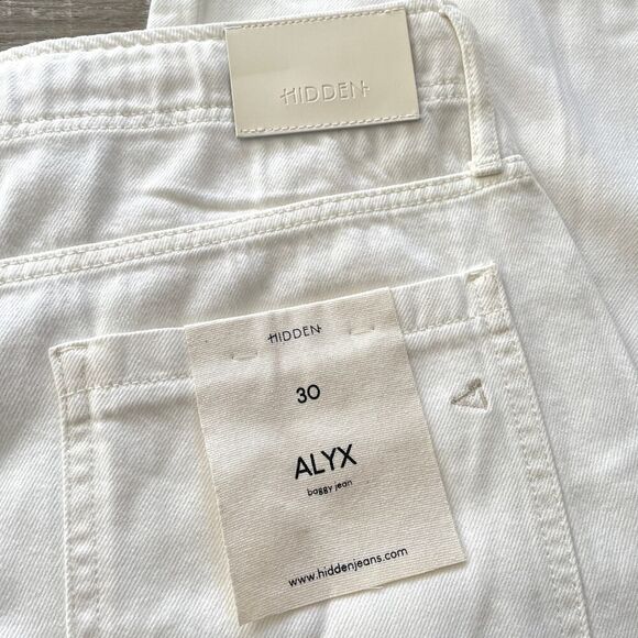 NWT Hidden Alyx Pearl Wash Baggy Jeans - Size: 30 - Picture 8 of 12